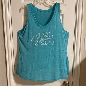Lake Tahoe tank top.  Size XL